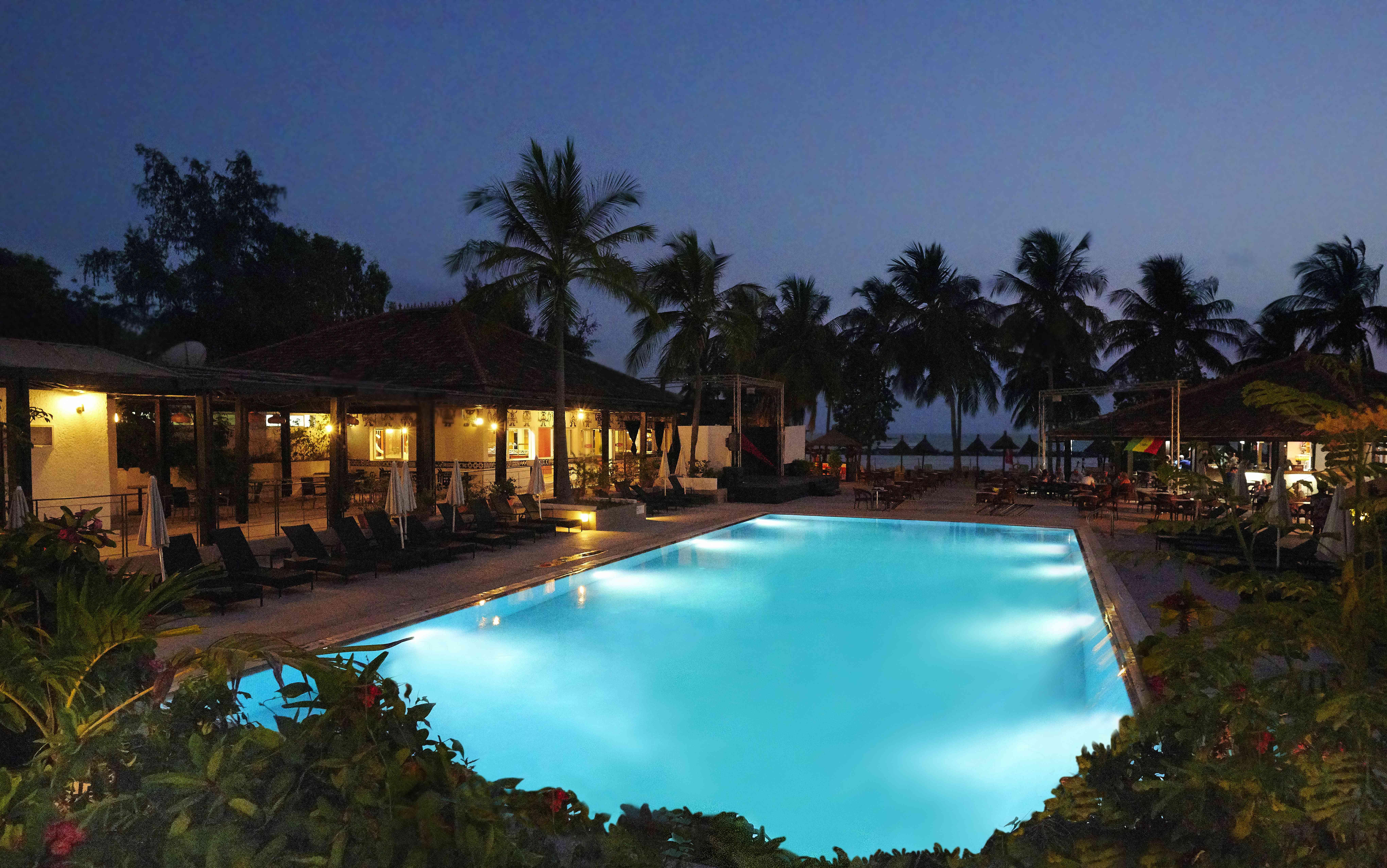 Le Saly Hotel & Hotel Club Filaos Saly Portudal Exterior foto
